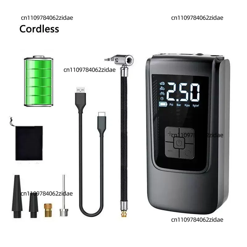 For Portable Air Compressor for Car Tires Fast Air Pump Tire Inf