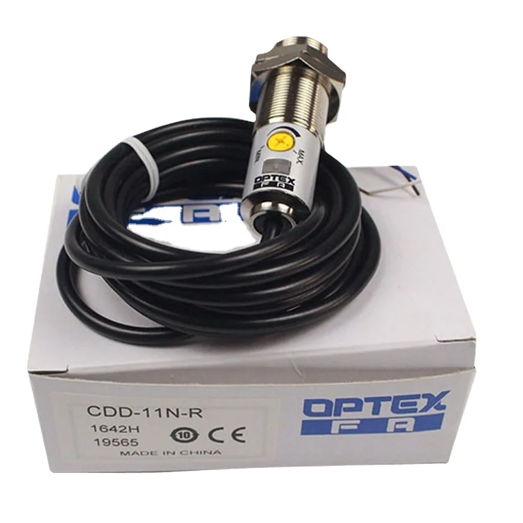 CDD-11N cylindrical photoelectric sensor detection range 0-110mm diffuse reflection type NPN/PNP output 1 rotation amount