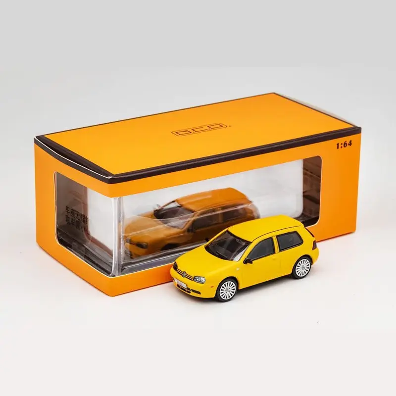 1:64 Golf R GTI MK4 Alloy Sports Car Model Diecast Metal Race Car Vehicles Model Simulation Miniature Scale Collection Kids Gift