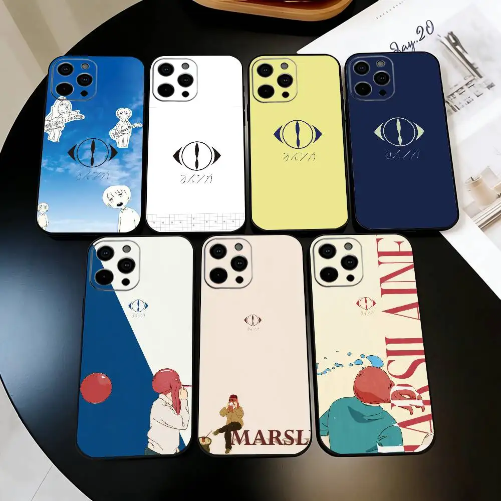 

M-MUSIC Y-Yorushika S-sart Phone Case For iPhone 17, 16,15,14,13,12,11 Plus,Pro Max, Others Soft Black Cover