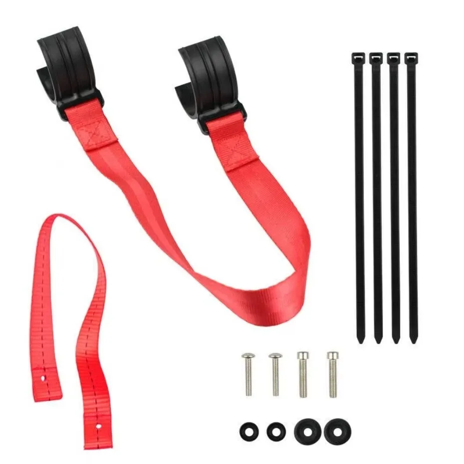 Universal ATV Motorcycle MotorBike Rescue Strap Pull Belt Tow Rope Accessories 1pcs