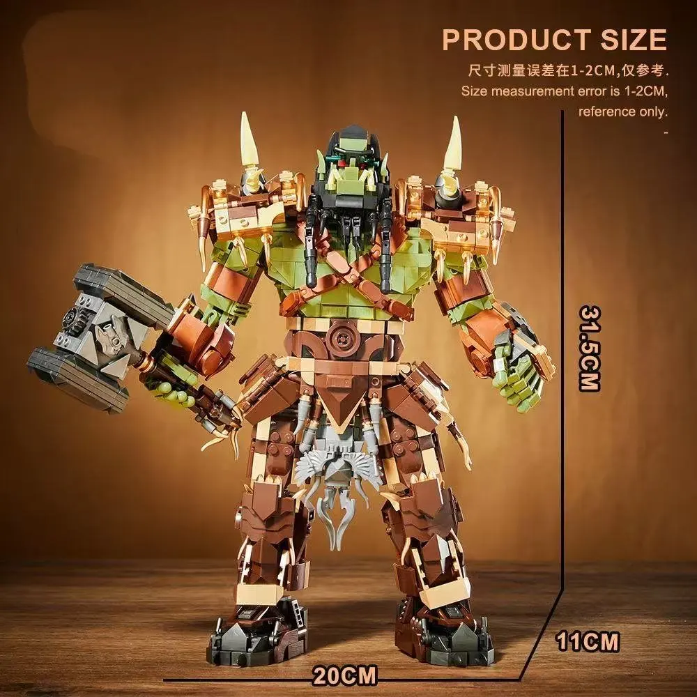 DK2021 Orc Sal Series bloques de construcción de partículas pequeñas juguete educativo para niños para montaje regalo perfecto para festivales