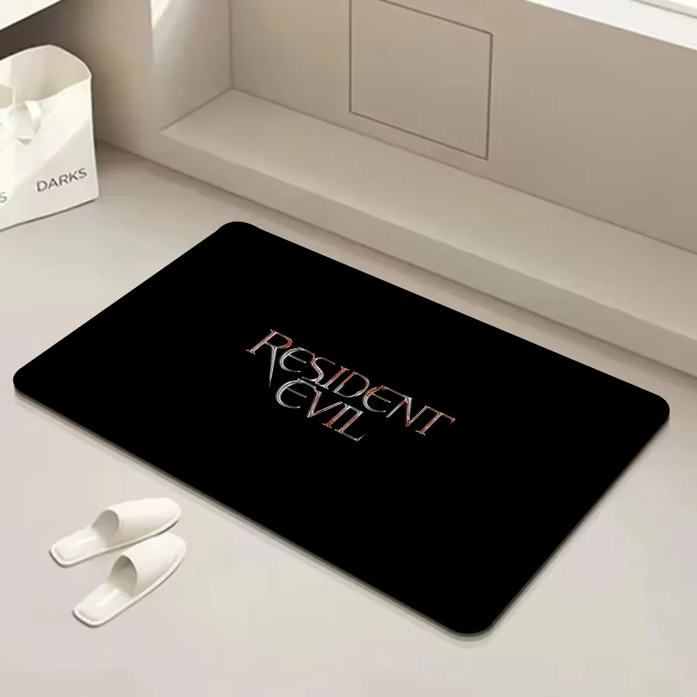 سجادة أرضية الشر المقيمة المضادة للانزلاق تمتص الماء بشريط طويل وسادة غرفة النوم حصيرة ألفومبرا