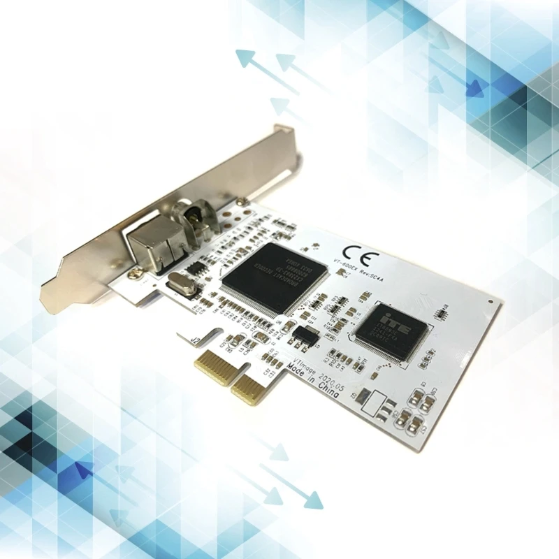 Full Screen Display PCIE Video Card PCIE Expansion Card Easy Installation for Monitoring Use Multiple Format