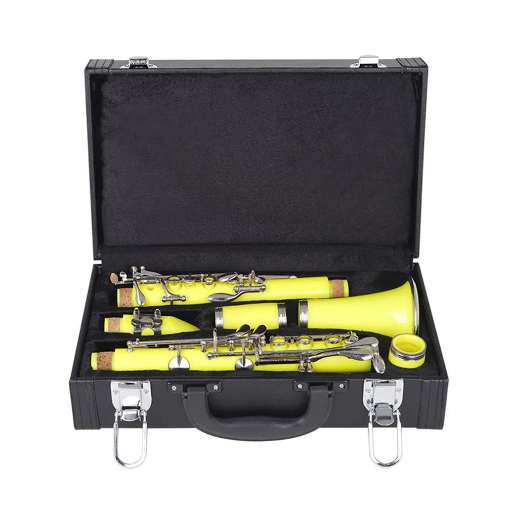 

Clarinet Storage Box Bag Reed Case Portable Protective Cotton Cases Instrument Carrying
