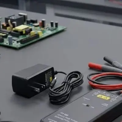 HT8050 HT8100 High Voltage Differential Probe 50MHz 100MHz Isolated Oscilloscope Probe Head 1300V AC DC For Industrial Testing