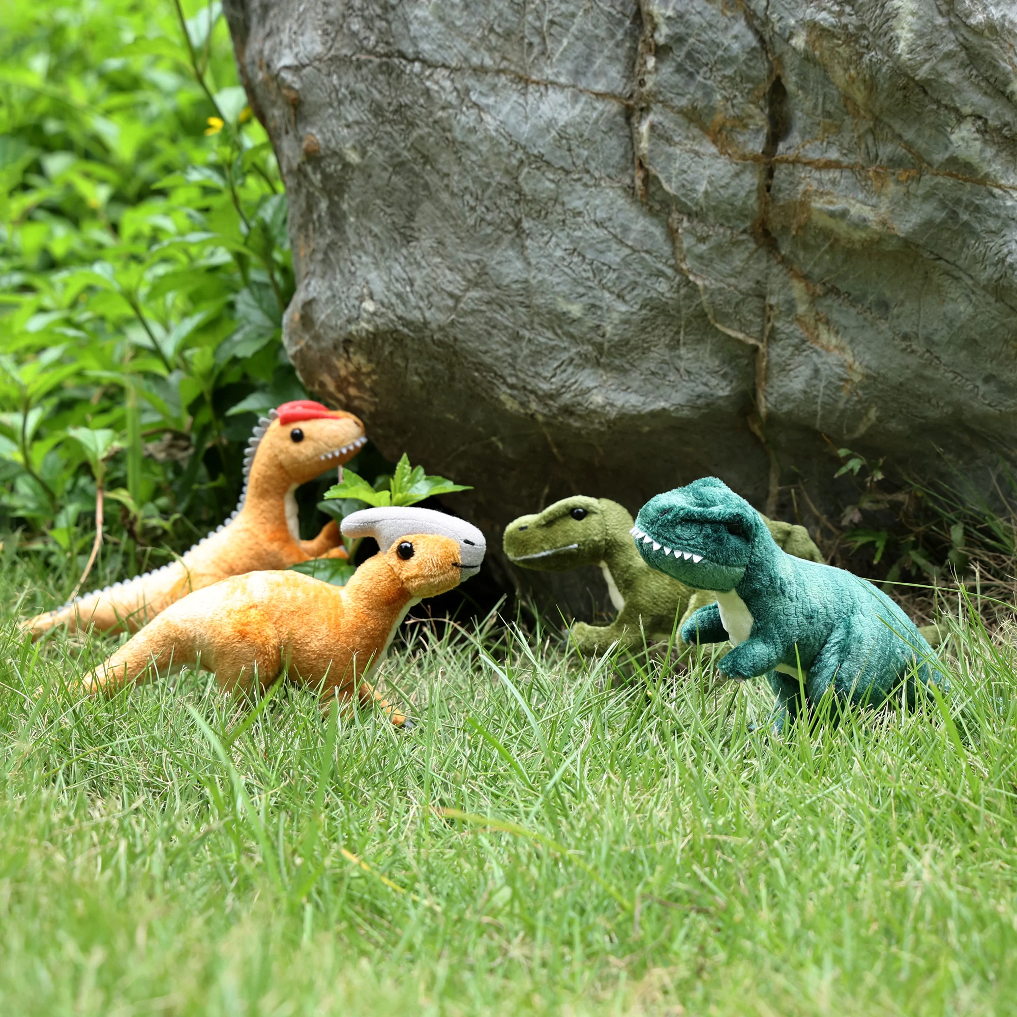 Zestaw wypchane zwierzę dinozaura Wilomis-8 ''Dino pluszowa zabawka spinozaura wypchane zwierzę T rex pluszowy dinozaur, zabawki dla dzieci dinozaurów