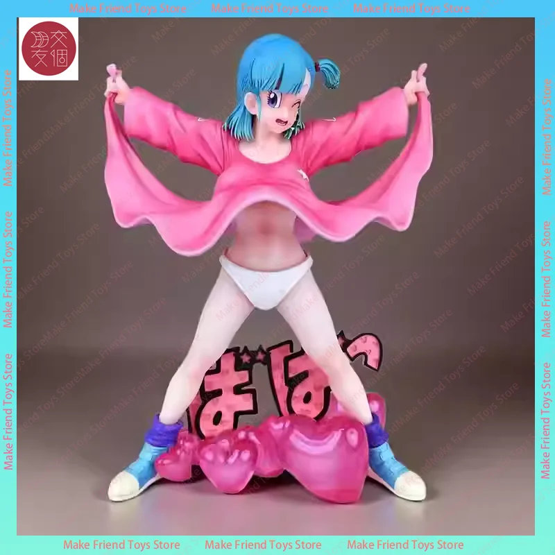 Figura coleccionable de Dragon Ball Bulma de 28cm, modelo de Anime de Pvc, estatua de alto detalle, Bulma, decoración de exhibición 3d, regalos para seguidores