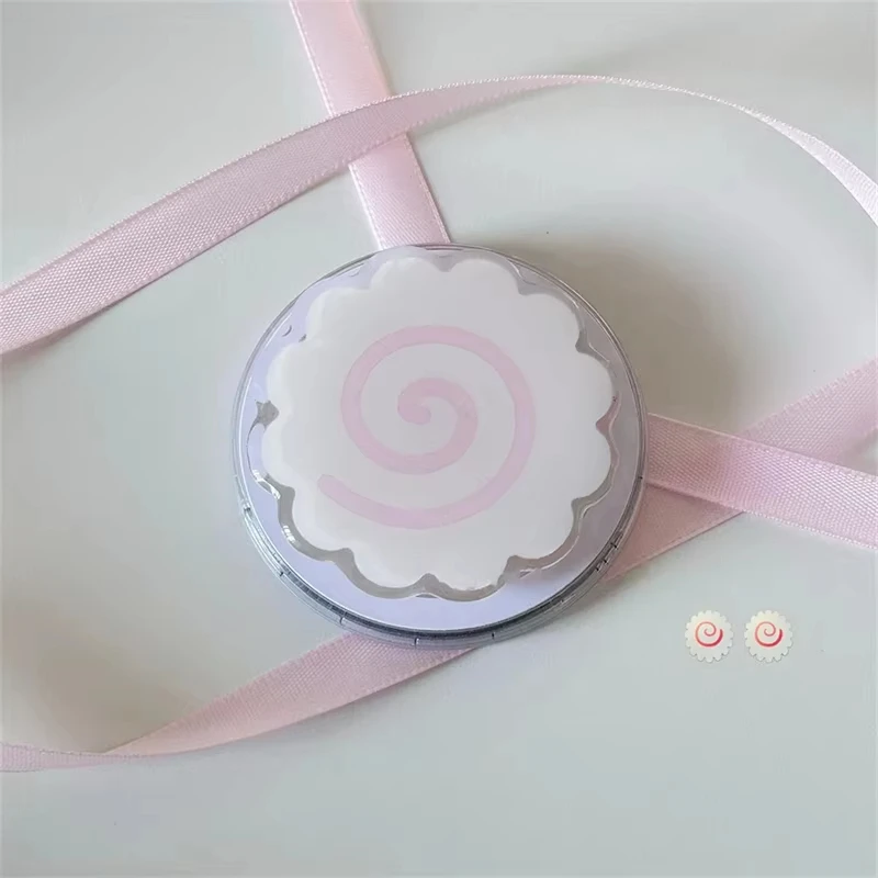 Korean Cute Fish Cake Rolls For Magsafe Magnetic Phone Griptok Grip Tok Stand For iPhone Funny Foldable Wireless Charging Holder