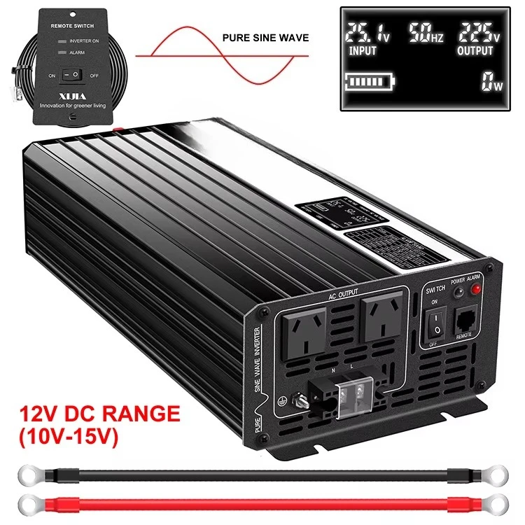 2000W DC to AC converter for RV camping and remote homes