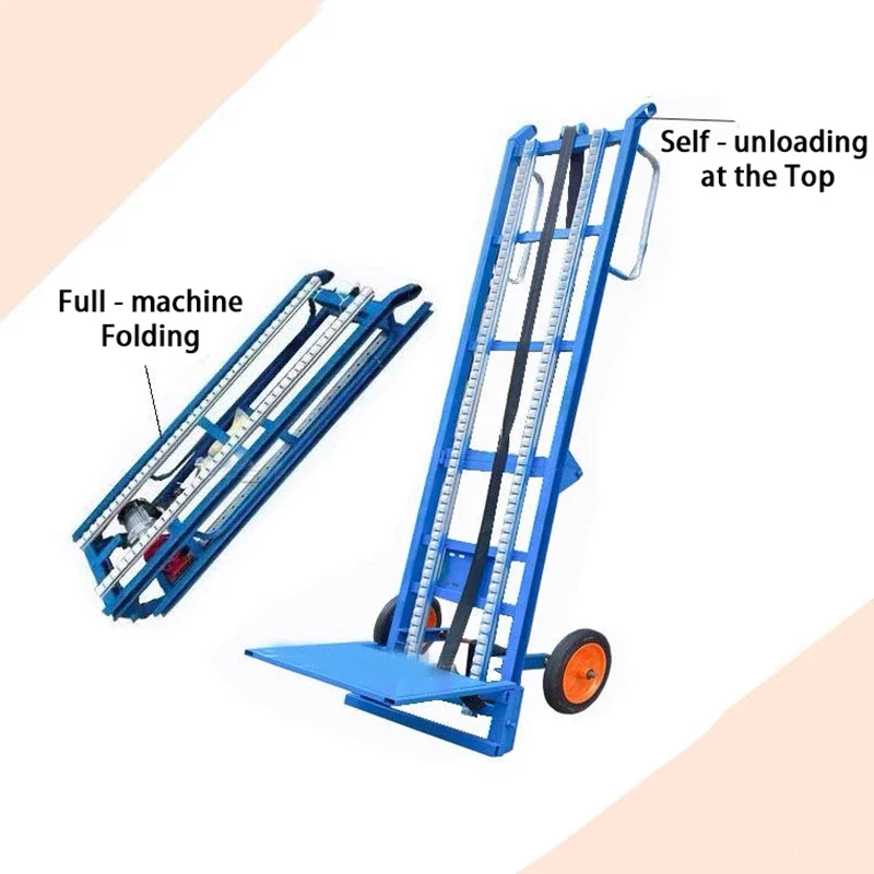 4M Automatic Loading And Unloading Machine Fish Pond Loading Machine Electric Lifting Cargo Machine Vehicle Loading
