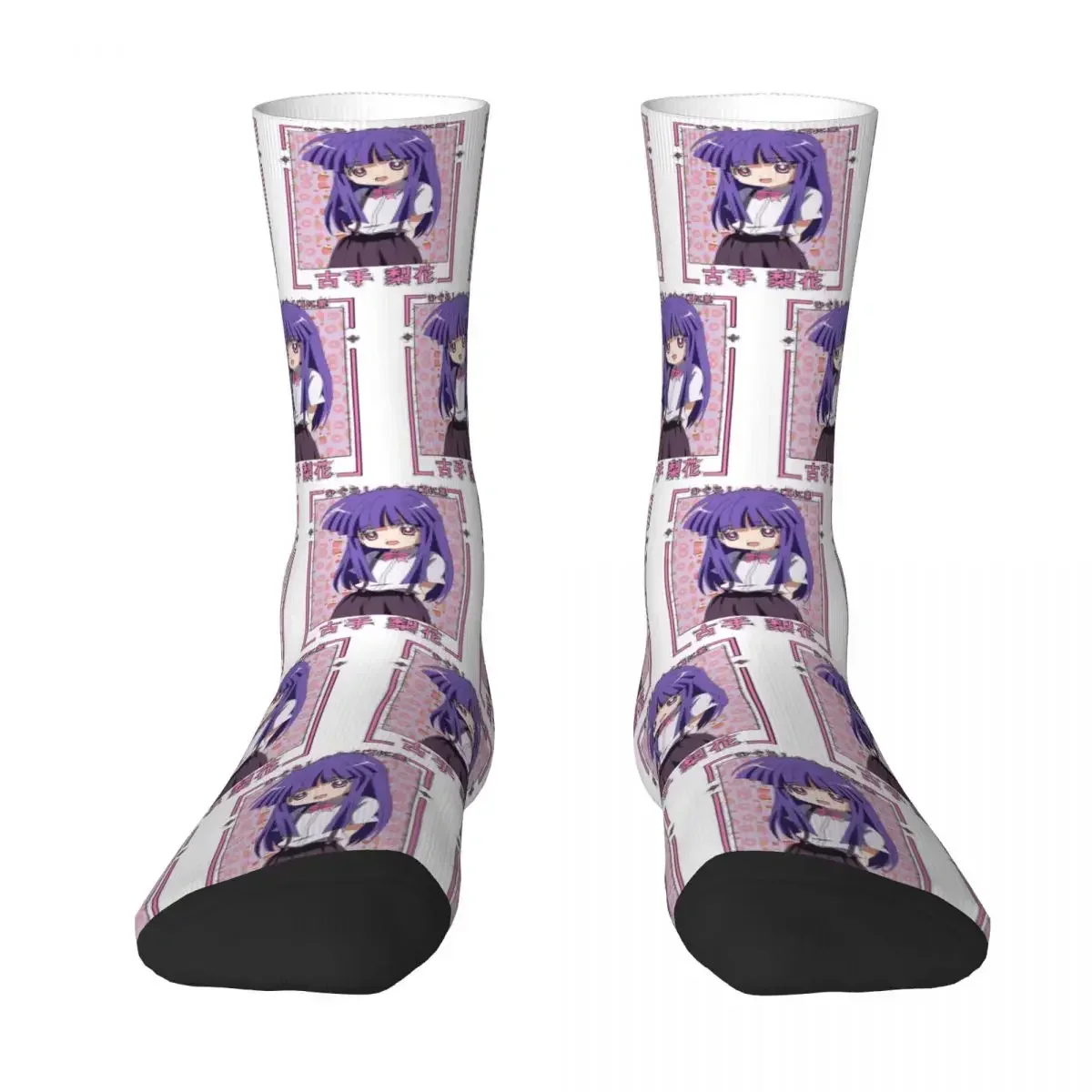 Higurashi No Naku Koro Ni Socks Harajuku Super Soft Stockings All Season Long Socks Accessories for Man's Woman's Gifts