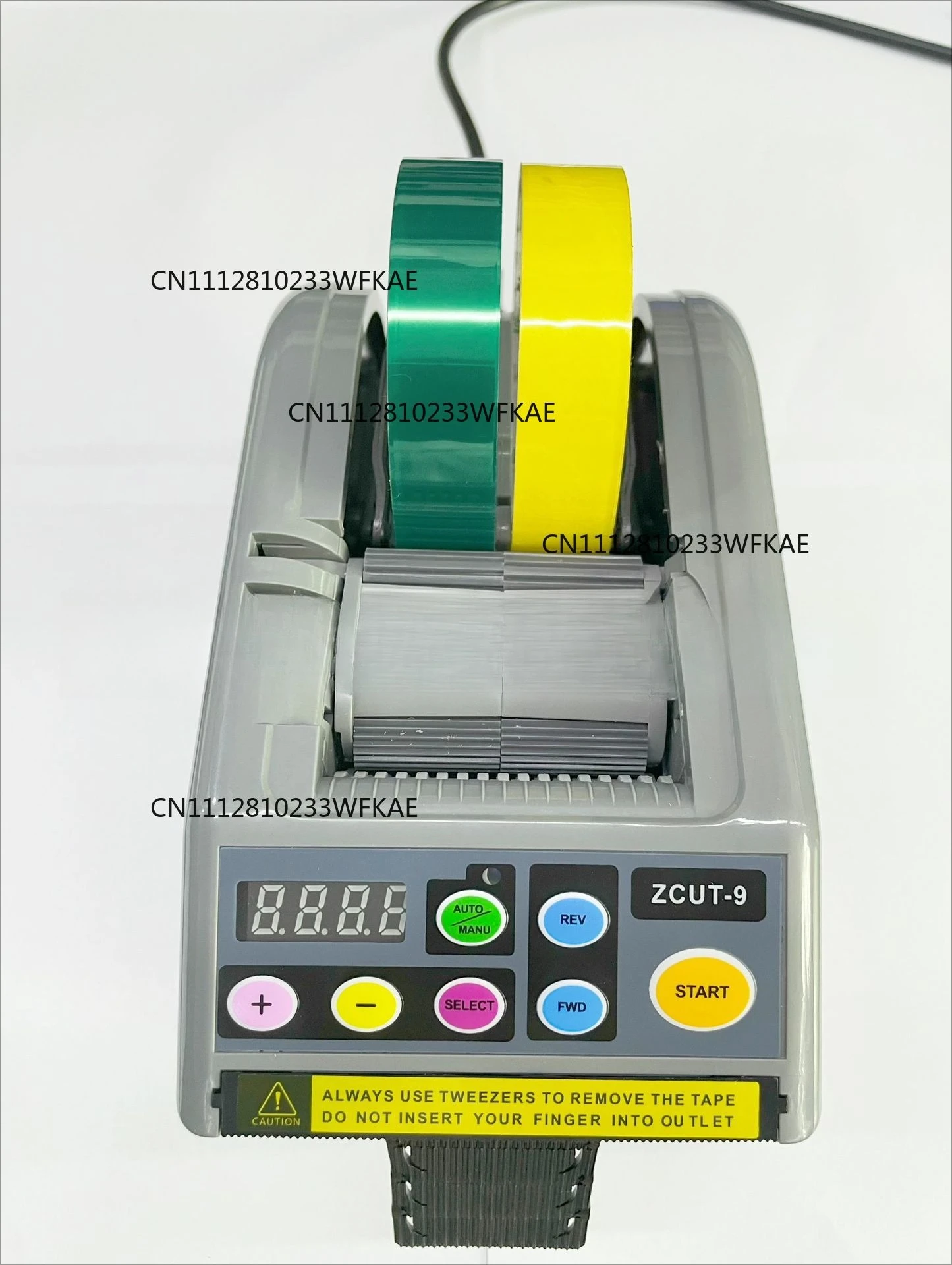 ZCUT-9 Automatic Adhesive Paper Machine Tape Cutting Machine Double Sided Adhesive Acetic Acid Protective Film