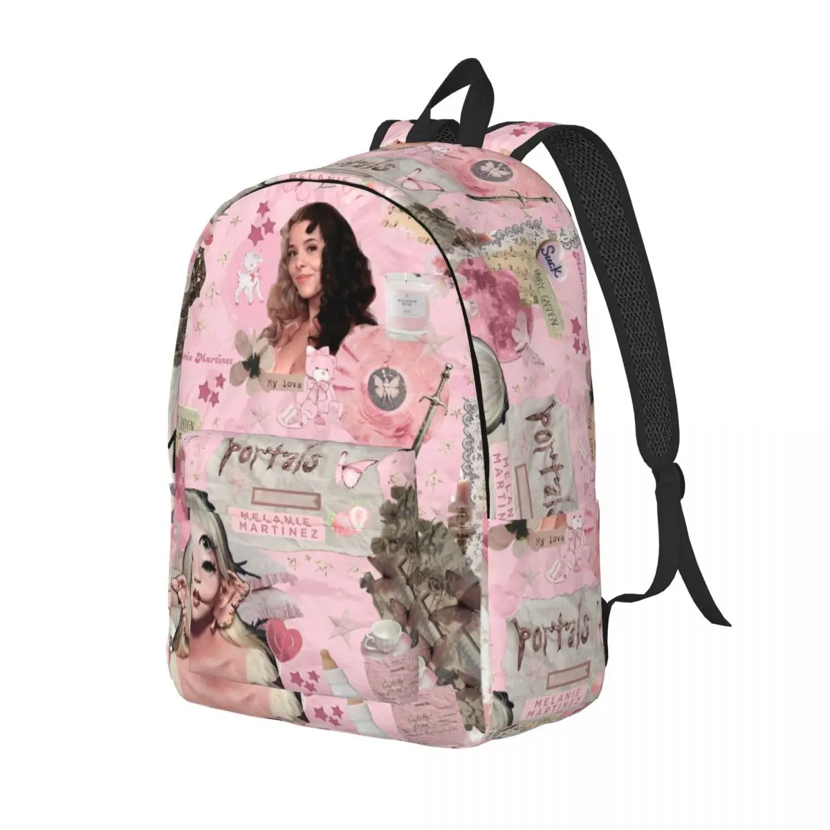 Zaino rosa bonnie marticon per uomo donna adolescente liceo Business Daypack musica cantante borsa a tracolla per Computer portatile