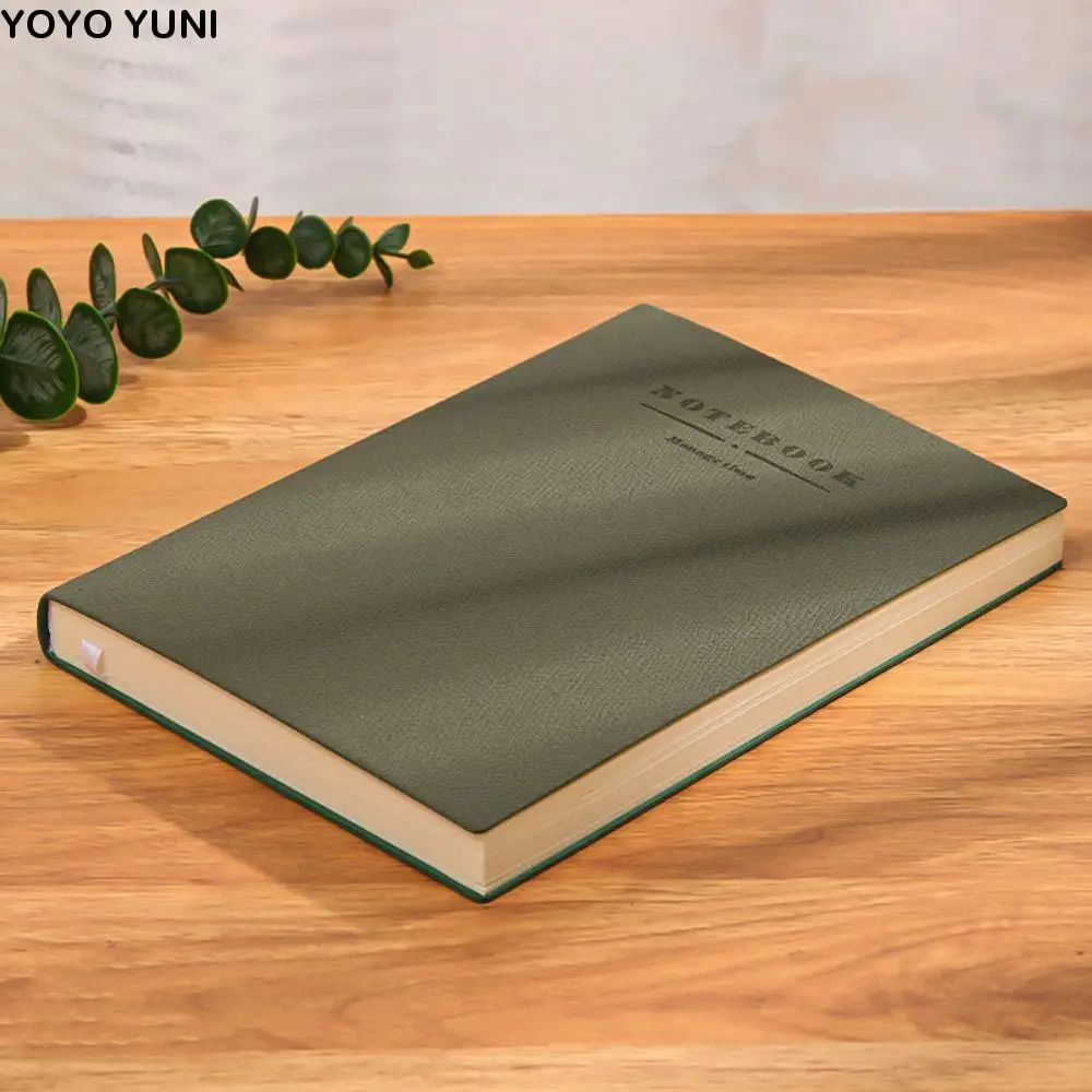 

PU Cover Soft Leather Notebook Diary Book Writing Pads a4 a5 Office Notebook Journals Stationery Notebook Student