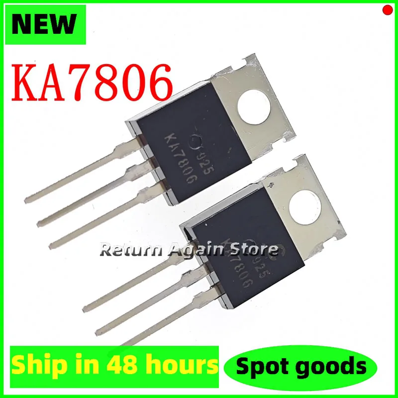

10 шт./лот KA7806 KA7806TU TO-220 новый оригинальный