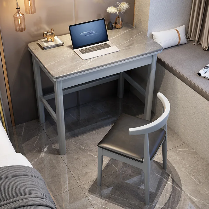 Small and Durable Writing Desk with Simple Design for Small Spaces, Home Office Computer Desk