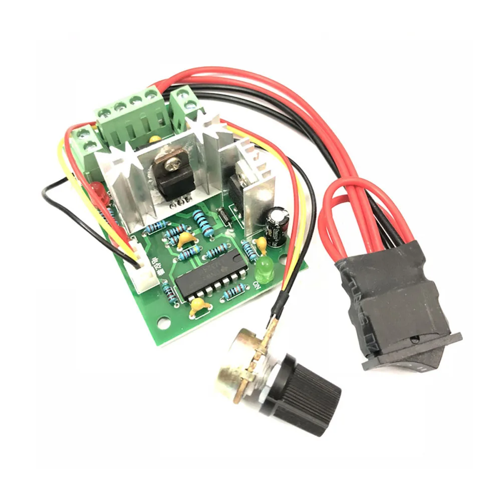 

10V 12V 24V 30V PWM DC Motor Speed Controller with Positive Inversion Switch 120W 3A PWM DC 10-30V Motor Speed Controller