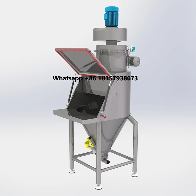 

Industrial-Grade Dust-Free Bag Discharger Vibrating Sifter Tipping System with Anti-Static Bag Handling for Bulk Powder Transfer