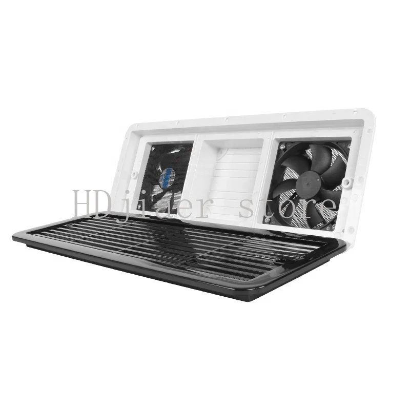 

RV Accessories RV Air Vent Grille ABS Dust Proof Caravan Two Way Side Outlet Ventilation Exhaust Fan