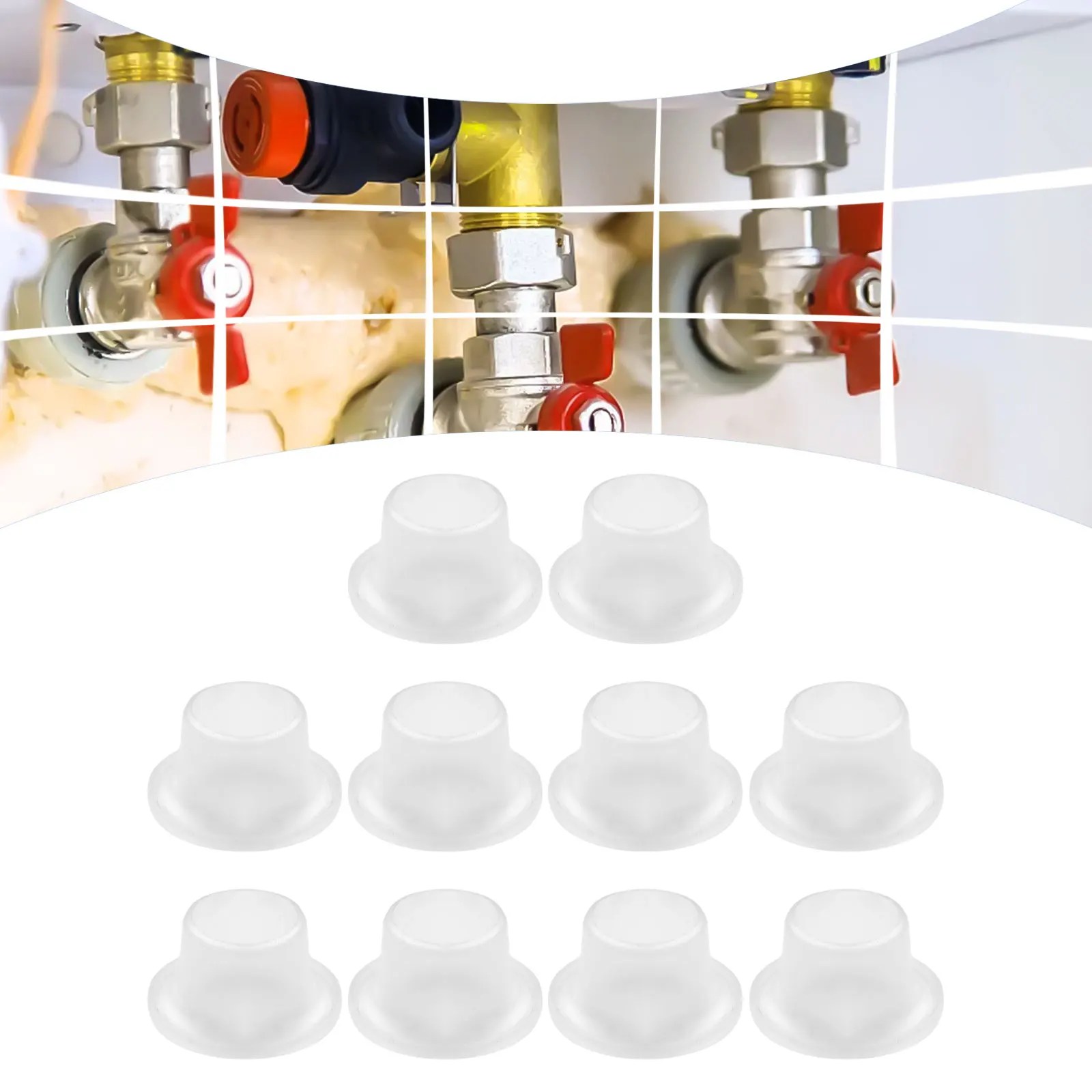 Joint en Silicone pour Installation de Valve Triangulaire, Accessoire de Performance