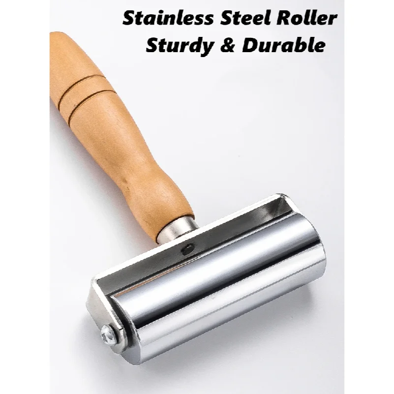 Leatherwork Edge Creaser - Rodillo de presión para bordes de