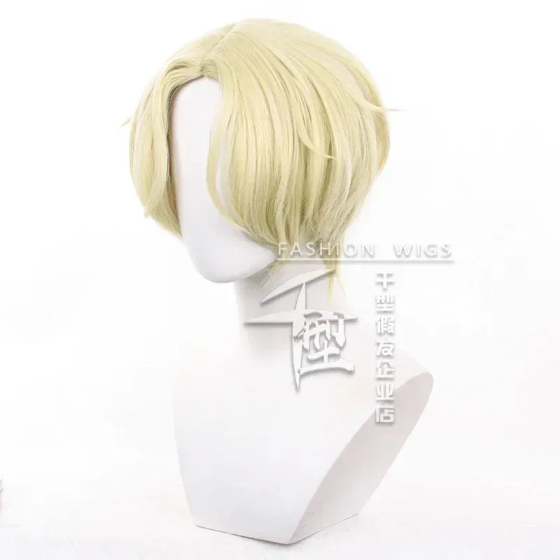 

2025 aaa Anime Alien Luka Cosplay Blonde Hair Men Stage Show Christmas Holloween Party Role Play Wig