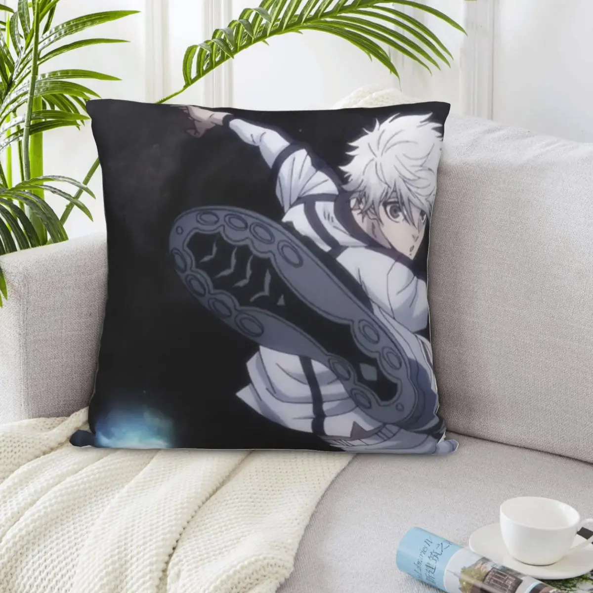 

Bule Lock Cartoon 00451 Pillowcase Pillow Cases Sofa Cushion Cover Dakimakura Pillow Case Pillow Cover