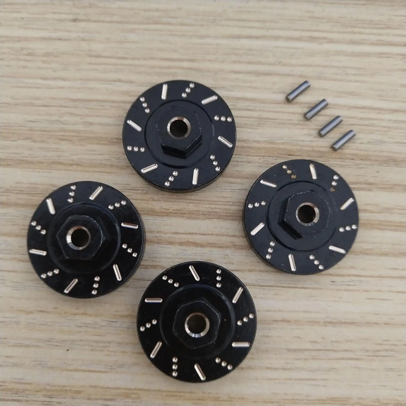4 PCS RC Wheel Counterweight for Axial SCX0081 1/24 RC Crawler Car Parts