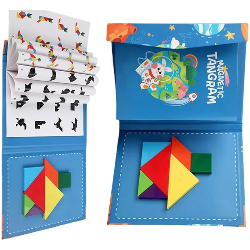 Trẻ câu đố đồ chơi đồ chơi từ tính trò chơi đồ chơi học tập sách đồ chơi trẻ mẫu giáo