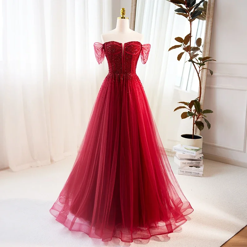 Prom Party Cocktail Evening Dresses Gala Wedding Party Dress Women Elegant Luxury Dresses for Formal Occasions Long Customized