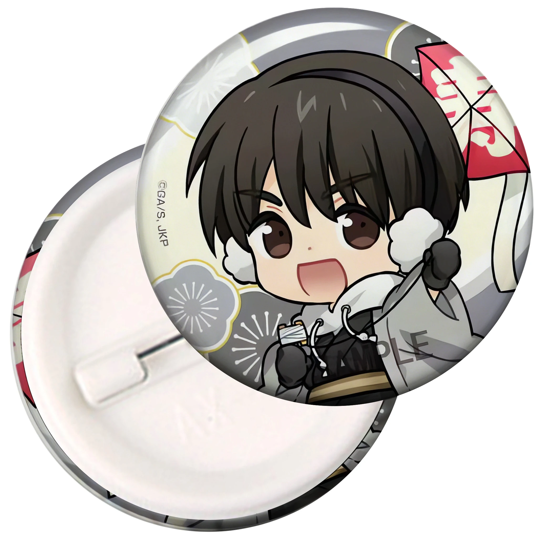Anime Jujutsu Pins Cartoon Figure Gojo Satoru Yuji Itadori Badge Brooches Breastpin for Backpack Clothes Collectible Brooch Gift