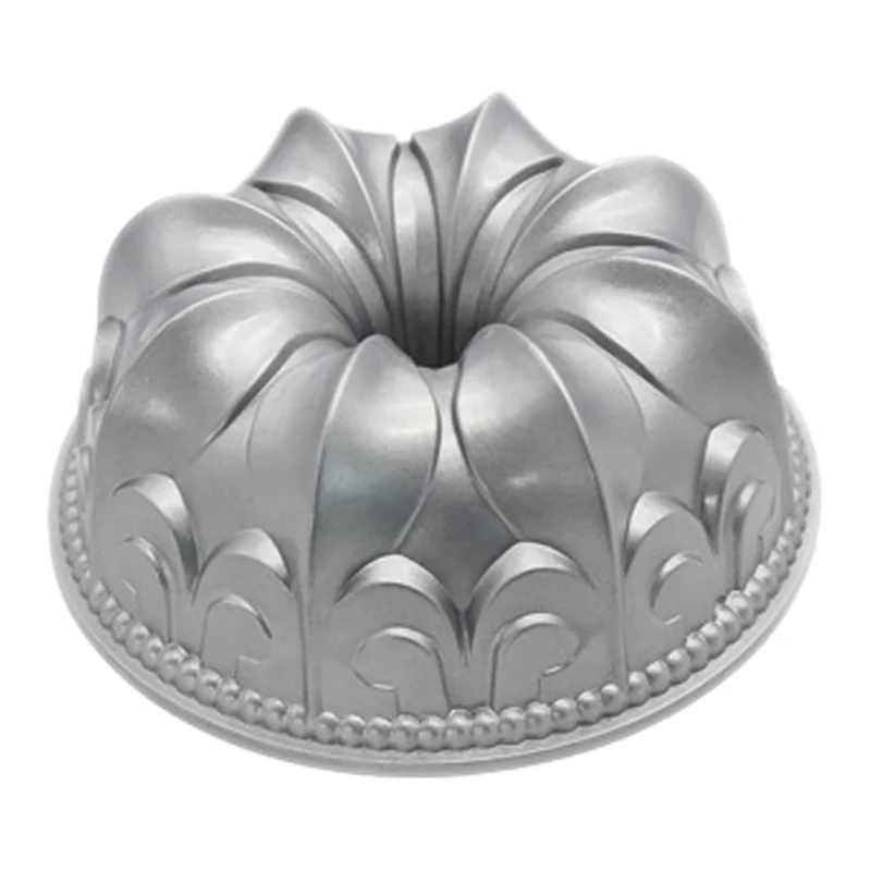 Charlotte Cake Pan,Aluminum Alloy Cake Mold DIY Baking Dessert Mousse Cake Kitchen Tool Non-Stick Cake Baking Tray Tool