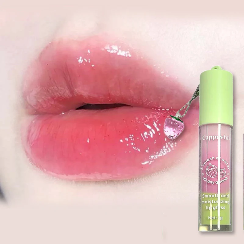 Cappuvini بلسم الشفاه ترطيب ترطيب الشفاه العناية تحسين التجاعيد الشفاه الكورية نمط طبطب الشفاه السعر المنخفض مرآة نوع للجنسين الشتاء الأساسية