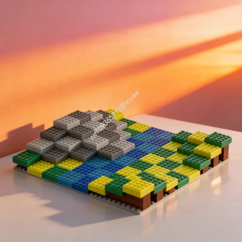 

Набор для сборки 189 деталей: шахматы и шашки (MOC), конструктор, развивающая игрушка, идея для подарка на Рождество, креативный конструктор для детей