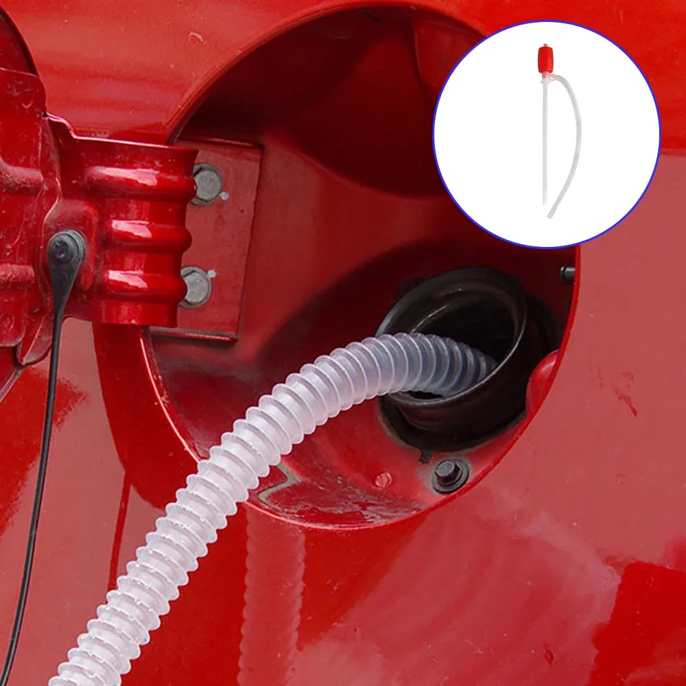 

1pc Plastic Manual Liquid Pump Manual Siphon Pump For Oil Suction Refueling For Automobiles Motorcycles Repair Maintenance Tool