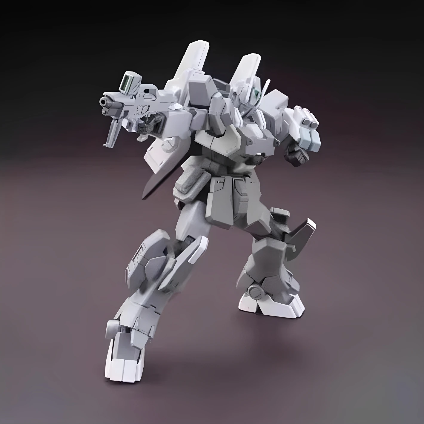 Bandai – figurine originale Hgbf 021 1/144 Gundam Try Ez-Sr Ghost, modèle d'assemblage à collectionner, modèle d'action Anime, jouets, cadeaux d'ornement