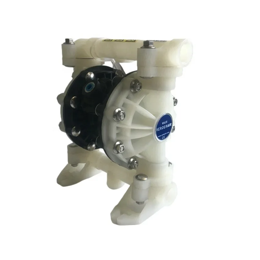 

Verderair Distributor Offer 1/2'' PVDF Corrosion Resistance Grease Pump Pneumatic Self Priming Pumps for Sending Mixed acid