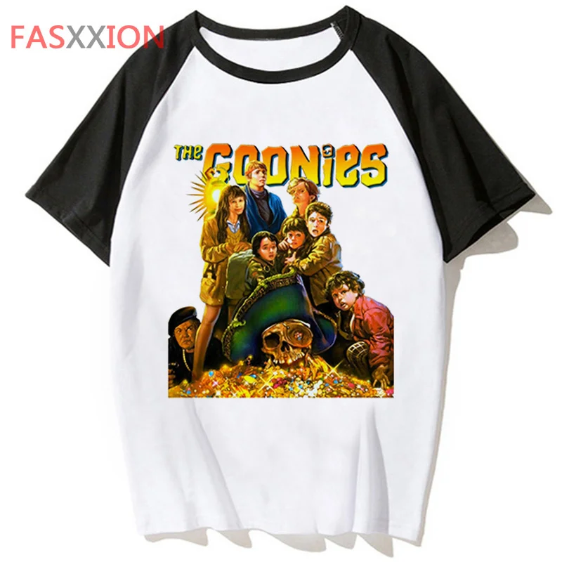 Goonies summer top men kawaii couple clothes harajuku kawaii aesthetic graphic tees t-shirt t shirt aesthetic