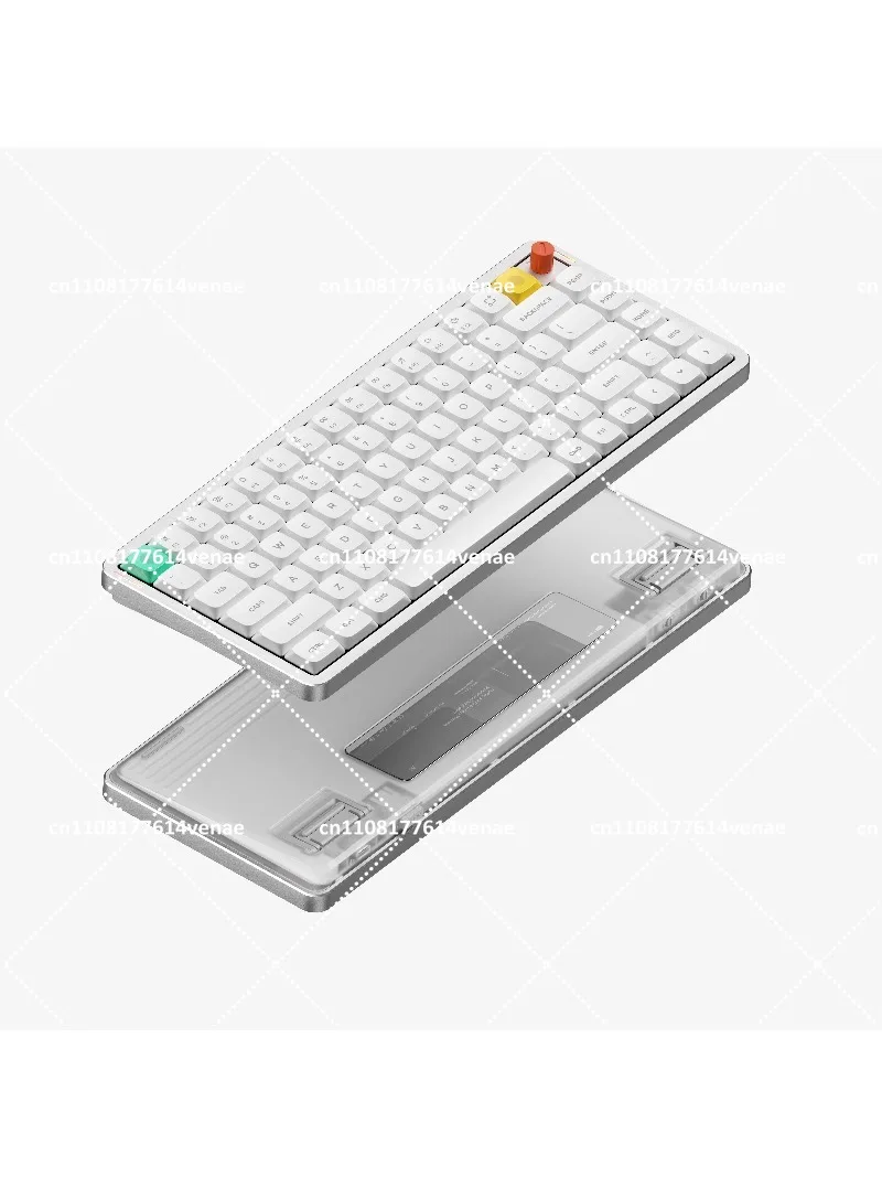 Wireless Mechanical Keyboard Tri Mode Hot Swap 1000Hz 4000mAh Long Endurance Office Gaming Keyboards Custom