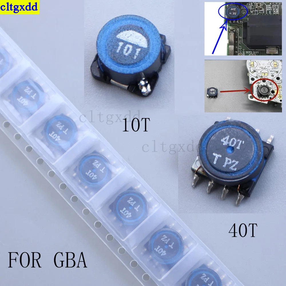 

Cltgxdd 1piece is suitable FOR GBA game console motherboard inductor 40T 101 inductor SMD 100UH power 10T inductor coil parts