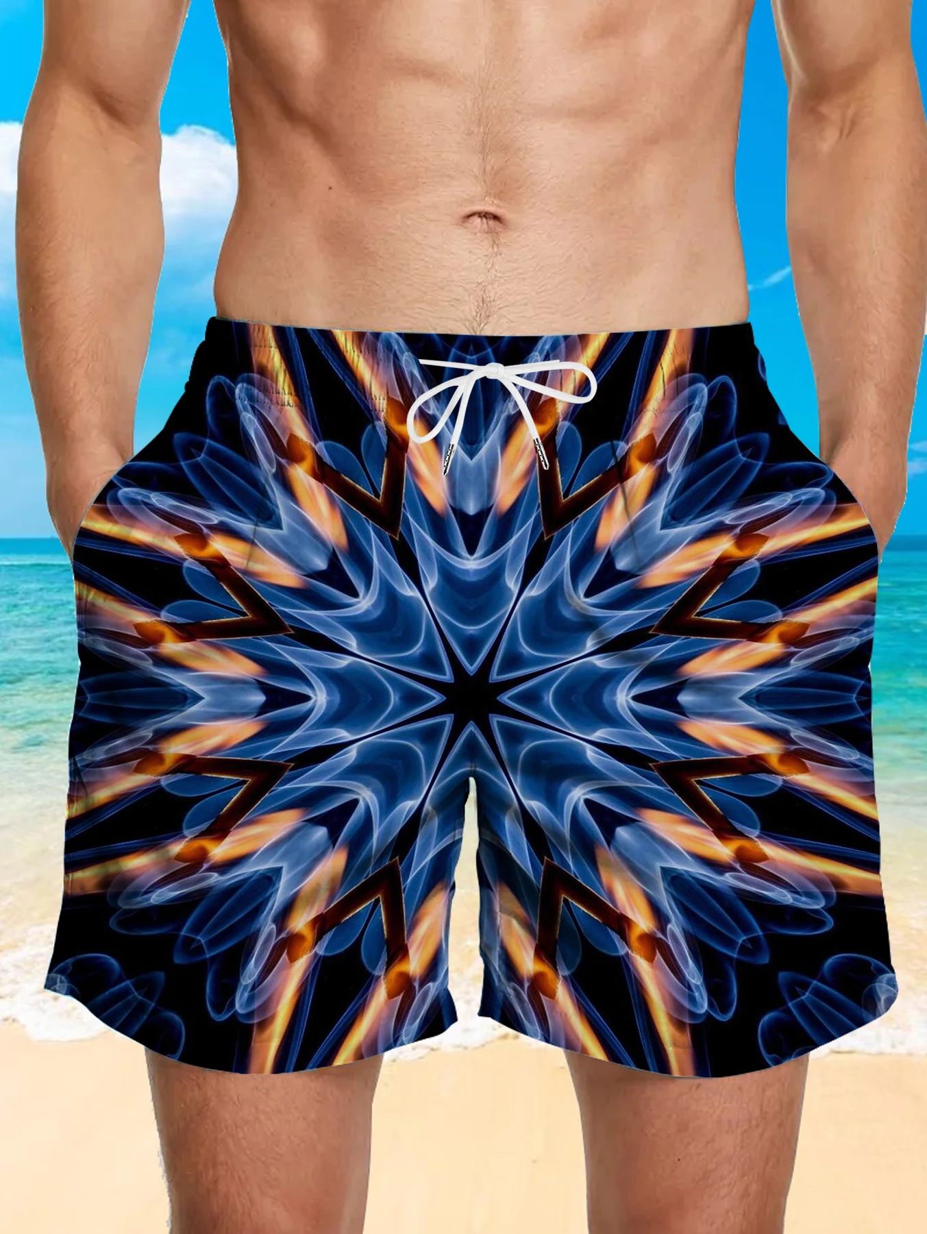 

Men's Board Shorts Quick Dry Swim Trunks for Beach Vacation Surfing Pool Party Summer