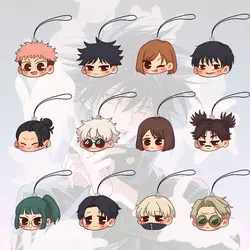 Jujutsu Kaisen Aaneim Men Mobile Phone Lanyard Gojo Satoru Geto Suguru Keychain Phone Jewelry Bags Keyring Pendant Kids Gift Cos