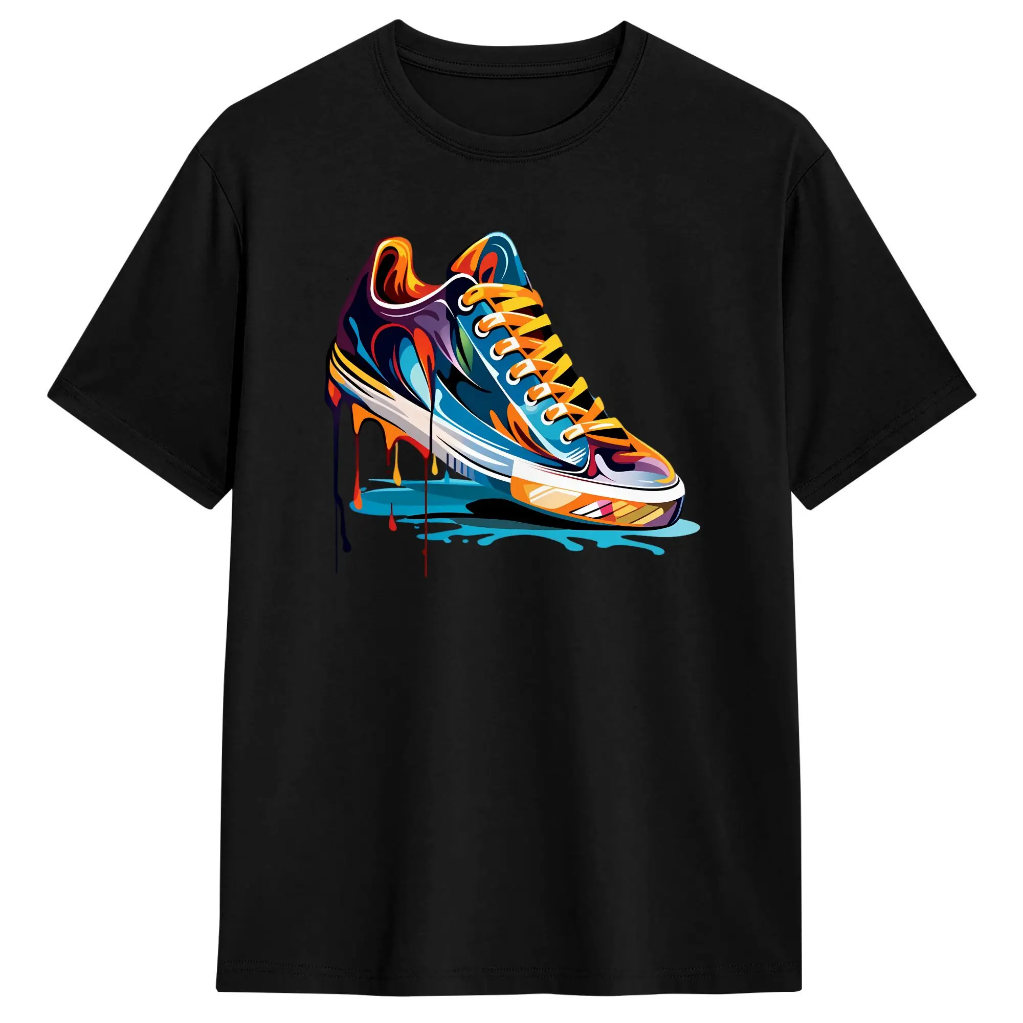 Streetwear T Shirt Summer Art Design Daily Sport Novelty T-Shirts  100 Cotton Tee Shirt for Men's Aesthetic Hot Sale Tees