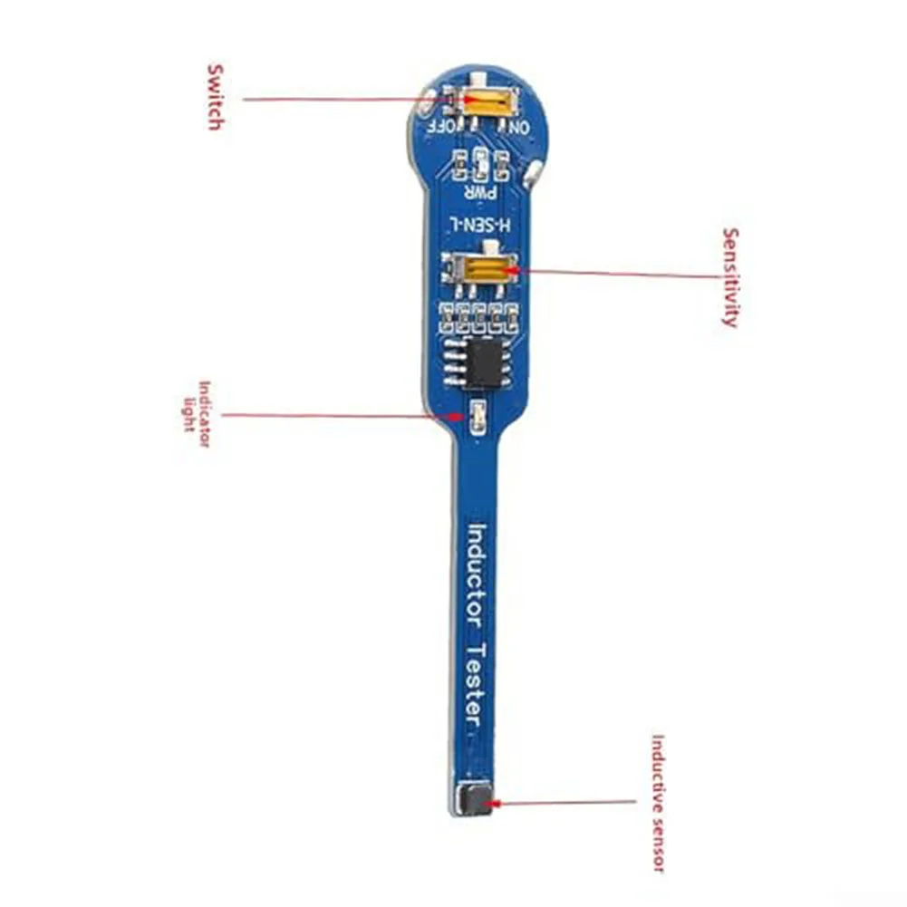 Electromagnetic Inductor Detector For-Mobile Phone Motherboard Repair With LED Indicator And Adjustable Sensitivity