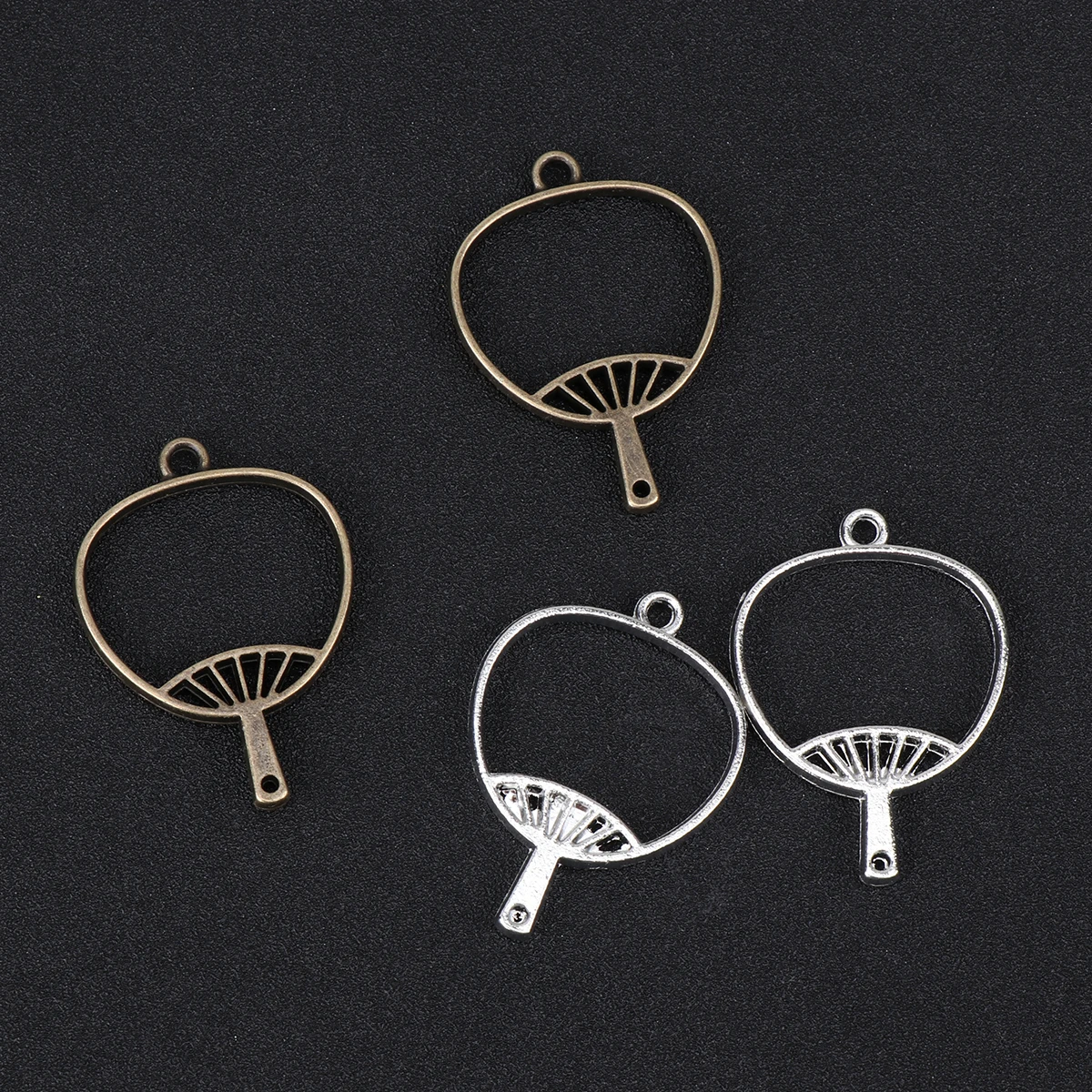 

20 Pcs Photo Frame Vintage Alloy Pendant Jewelry Making Pendants DIY Charm Epoxy