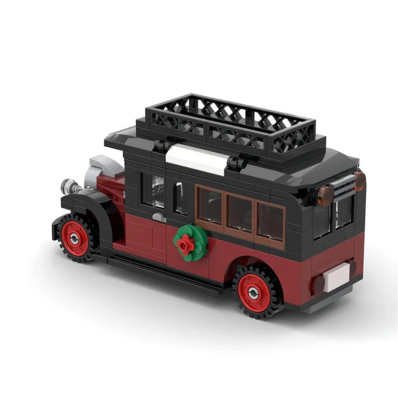 Encounter medieval Vintage romance Carter Walther Christmas gift truck BUilding Blocks Bricks Toys for Christmas Birthday Gift