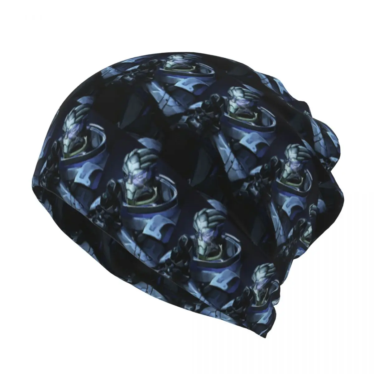 Garrus Vakarian Mass Effect Video Game Video Game Meme Space Bandana Neck Cover Mask Scarf Face Mask Beanies Hat Unisex Adult