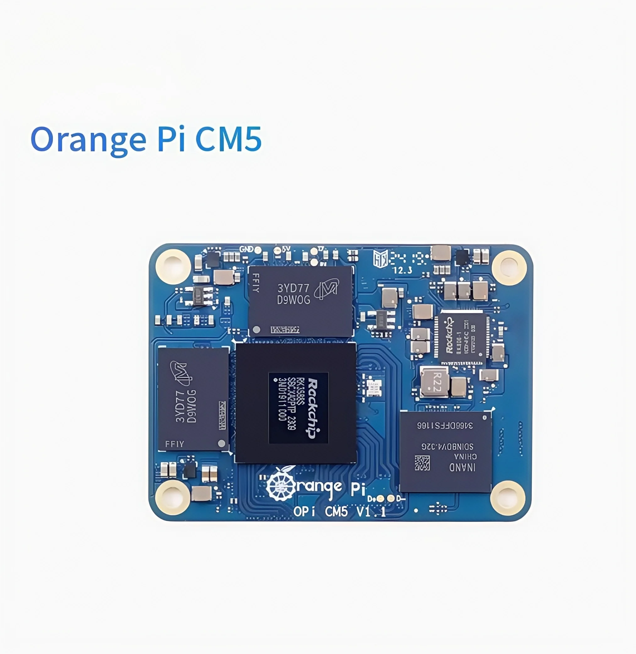 

Orange Pi CM5 4G + 32G 8G + 32G 16G + 32G Основная плата Макетная плата Rockchip RK3588S Чип