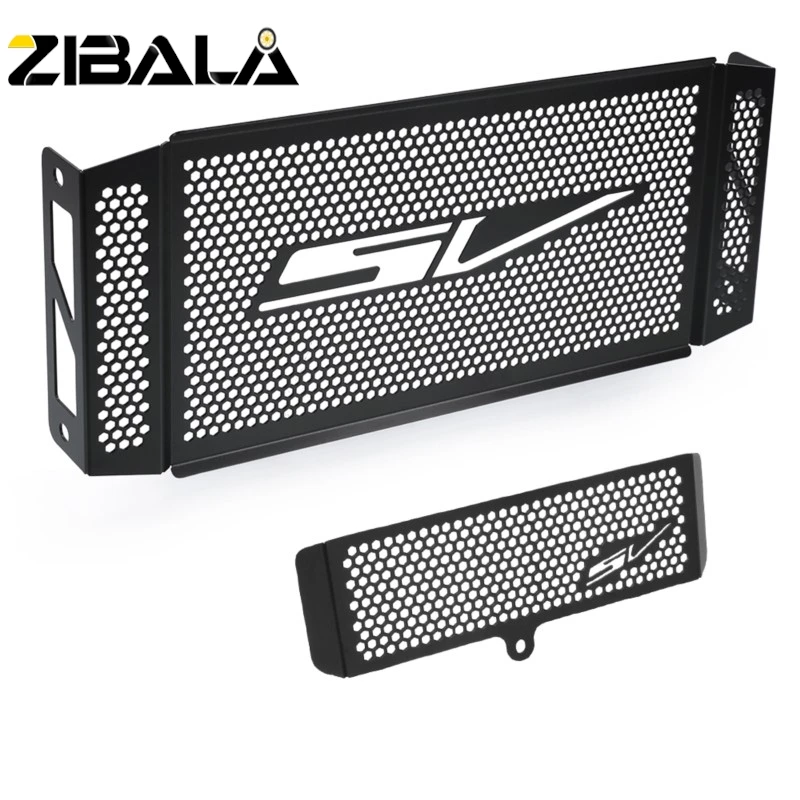 Motocicleta Radiator Grille Guard Cover, Acessórios Protector para Suzuki SV1000 N S SV 1000N SV1000S, 2003-2004-2005-2006-2007